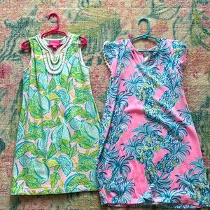 Lilly Pulitzer girl dress bundle size Large